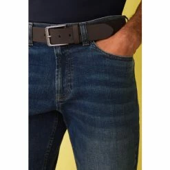 F&F Blue Straight Mid Wash Jeans -F&F Shop unnamed file 1004