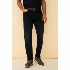 F&F Blue Slim Overdye Wash Jeans