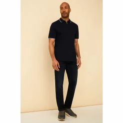 F&F Blue Slim Overdye Wash Jeans -F&F Shop unnamed file 1015