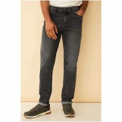 F&F Grey Wash Slim Jeans -F&F Shop unnamed file 1069
