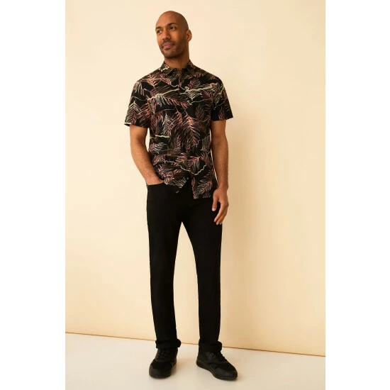 unnamed-file-1101.jpg F&F Black Slim Knitted Comfort Fit Jeans -F&F Shop unnamed file 1101