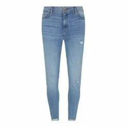 F&F Blue Push Up Skinny Jeans 6 F&F Blue Push Up Skinny Jeans -F&F Shop unnamed file 1114