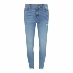 F&F Blue Push Up Skinny Jeans 7 F&F Blue Push Up Skinny Jeans -F&F Shop unnamed file 1115