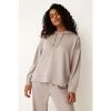 F&F Mrs Hinch Mocha Scuba Lounge Top -F&F Shop unnamed file 1137