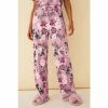 F&F Pink Floral/Plain Dawn Pants 2pk -F&F Shop unnamed file 1152