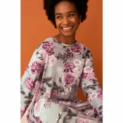 F&F Pink Emma Floral Fleece Pack PJ's -F&F Shop unnamed file 1160