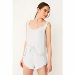 F&F Mrs Hinch Grey Ruffle Cami Short Set -F&F Shop unnamed file 1182