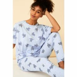 F&F Blue Turtle Print Pyjamas -F&F Shop unnamed file 1189