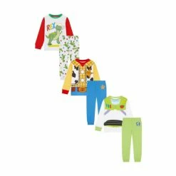 F&F Green Toystory Pyjamas 3 Pack