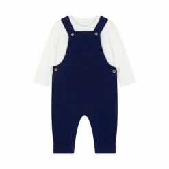 F&F Mini Hinch Navy Blue Woven Dungaree Set 4 F&F Mini Hinch Navy Blue Woven Dungaree Set -F&F Shop unnamed file 120