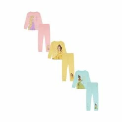 F&F Green Princess Pyjamas 3 Pack