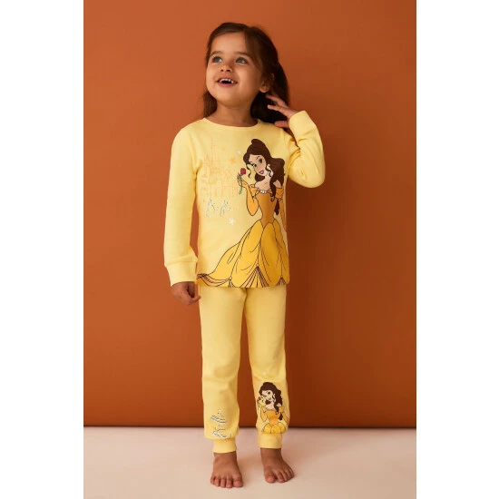 F&F Green Princess Pyjamas 3 Pack 4 F&F Green Princess Pyjamas 3 Pack - Image 2