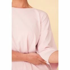 F&F Pink Plissé Pyjama Set -F&F Shop unnamed file 1214