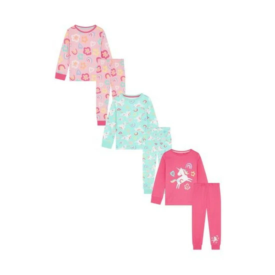 unnamed-file-1221.jpg F&F Pink Unicorn Pyjamas 3 Pack -F&F Shop unnamed file 1221