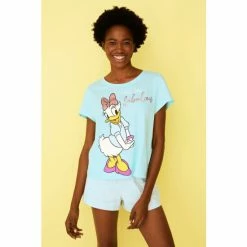 F&F Blue Disney Daisy Duck Shorts Set -F&F Shop unnamed file 1242