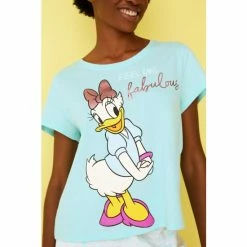 F&F Blue Disney Daisy Duck Shorts Set -F&F Shop unnamed file 1243