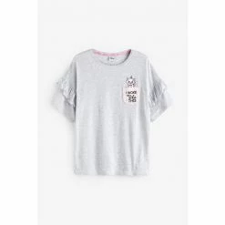 F&F Pink Disney Marie Frill Short Pyjama Set -F&F Shop unnamed file 1251