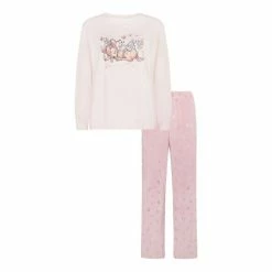 F&F Pink Bambi Jersey Fleece Pyjama Set -F&F Shop unnamed file 1258