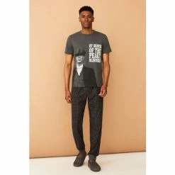 F&F Peaky Blinders Black Pyjamas Set -F&F Shop unnamed file 1262