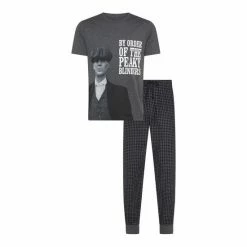 F&F Peaky Blinders Black Pyjamas Set -F&F Shop unnamed file 1265