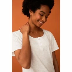 F&F Henley Tops White 2 Pack -F&F Shop unnamed file 1272