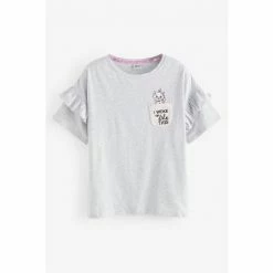 F&F Grey Disney Marie Frill Short Pyjama Set -F&F Shop unnamed file 1296
