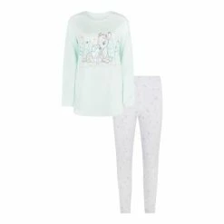 F&F Mint Green Disney Bambi Pyjama Set -F&F Shop unnamed file 1312