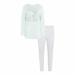 F&F Mint Green Disney Bambi Pyjama Set -F&F Shop unnamed file 1313