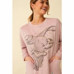 F&F Pink Dumbo Devine Fleece Pyjama Set -F&F Shop unnamed file 1336