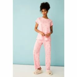 F&F Pink Star Packed Pyjama -F&F Shop unnamed file 1366