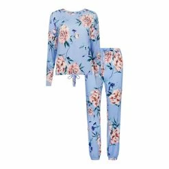 F&F Blue Floral Pyjama Set -F&F Shop unnamed file 1388