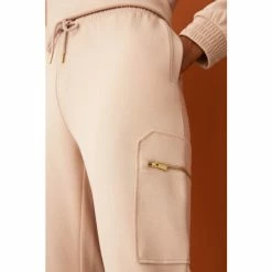 F&F Premium Cream Zip Pocket Joggers 4 F&F Premium Cream Zip Pocket Joggers -F&F Shop unnamed file 1411