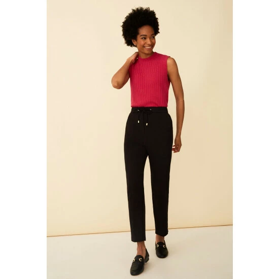 unnamed-file-1416.jpg F&F Black Elastic Back Smart Joggers -F&F Shop unnamed file 1416