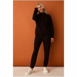 F&F Premium Zip Pocket Brown Joggers