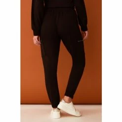 F&F Premium Zip Pocket Brown Joggers -F&F Shop unnamed file 1422