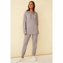 F&F Grey Rib Snit Joggers -F&F Shop unnamed file 1479