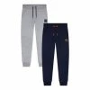 F&F Grey Quilted Joggers 2 Pack -F&F Shop unnamed file 1487