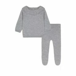 F&F Mini Hinch Grey Frill Knitted Cashmere Set 4 F&F Mini Hinch Grey Frill Knitted Cashmere Set -F&F Shop unnamed file 15