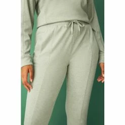 F&F Green Pintuck Joggers -F&F Shop unnamed file 1533