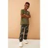 F&F Camo Green Cargo Twill Joggers -F&F Shop unnamed file 1543