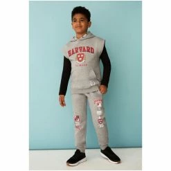 F&F Grey Harvard Joggers