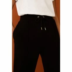 F&F Premium Pintuck Black Joggers 5 F&F Premium Pintuck Black Joggers -F&F Shop unnamed file 1585