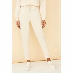 F&F Cream Patch Pocket Bodie Joggers