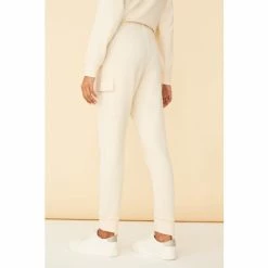 F&F Cream Patch Pocket Bodie Joggers -F&F Shop unnamed file 1589