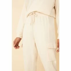 F&F Cream Patch Pocket Bodie Joggers -F&F Shop unnamed file 1590