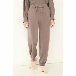 F&F Brown Hinch Allegra Mushroom Lounge Pants