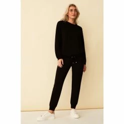 F&F Rib Detail Black Joggers 4 F&F Rib Detail Black Joggers -F&F Shop unnamed file 1613