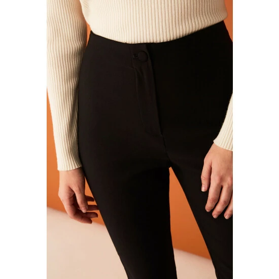 F&F Bengaline Skinny Black Trousers 6 F&F Bengaline Skinny Black Trousers - Image 4
