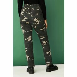 F&F Green Elastic Waist Camo Cargo Trousers -F&F Shop unnamed file 1676