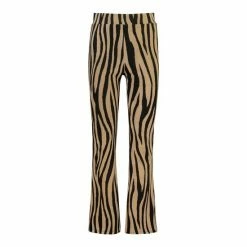 F&F Black Textured Zebra Trousers -F&F Shop unnamed file 1716